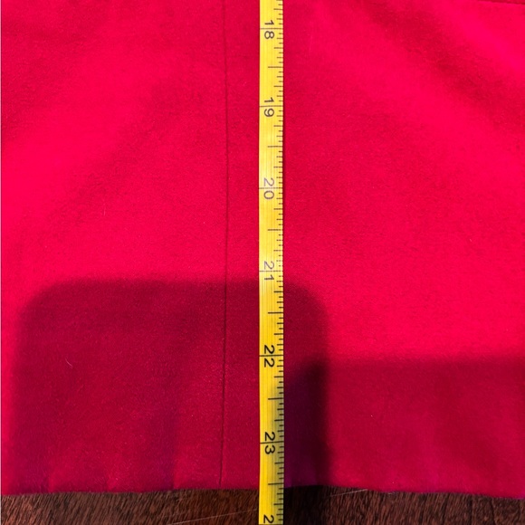 Conrad C Faux Suede Red Jacket - Picture 12 of 14